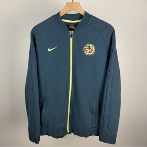 Club America Fleece Jacket Season 2019-2020 Mens Nike AT4432 - 454 Size Large